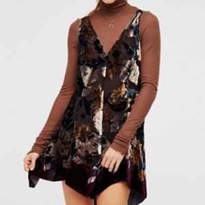 Free People Velvet Burnout Slip Dress